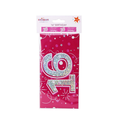 16th Birthday Banner (pack of 6) 16th Birthday Banner (pack of 6)