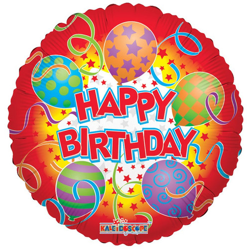 Star Happy Birthday Foil Balloon Star Happy Birthday Foil Balloon