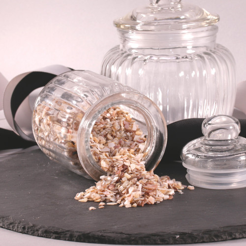 700 Gram Jar of Crushed Pearl Shells
