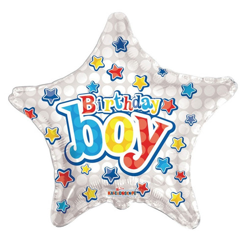 Star Birthday Boy Balloon Star Birthday Boy Balloon