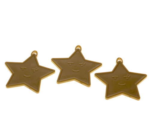Gold Star Shape Weights (x50) Gold Star Shape Weights (x50)