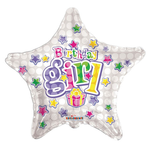 Star Birthday Girl Balloon Star Birthday Girl Balloon