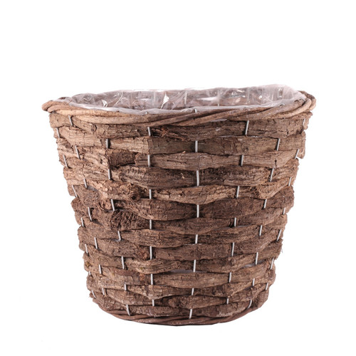 30cm Round Bark Planter 30cm Round Bark Planter