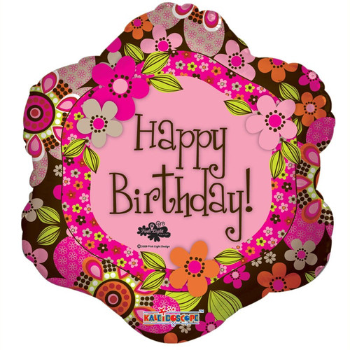 Happy Birthday Flower Balloon Happy Birthday Flower Balloon