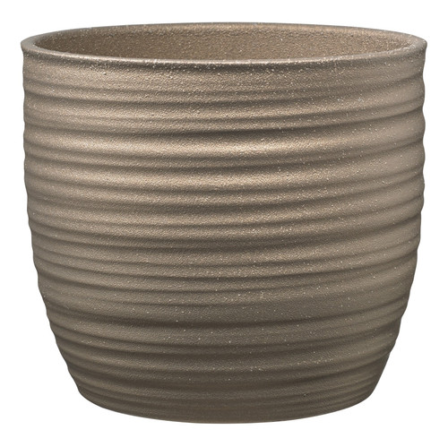 Bergamo Glamour Ceramic Pot Glitter Copper (W13 X H12cm)