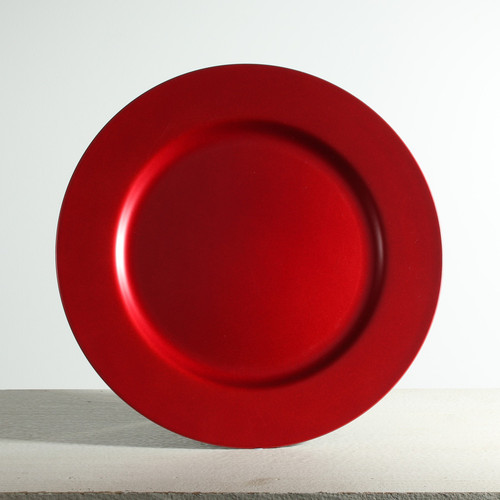 Red Charger Plate (33cm) Red Charger Plate (33cm)