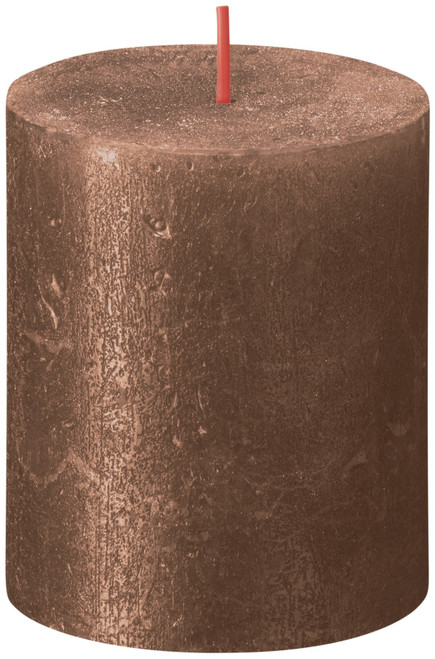 Bolsius Rustic Shimmer Metallic Candle - Copper (80mm x 68mm) Bolsius Rustic Shimmer Metallic Candle - Copper (80mm x 68mm)