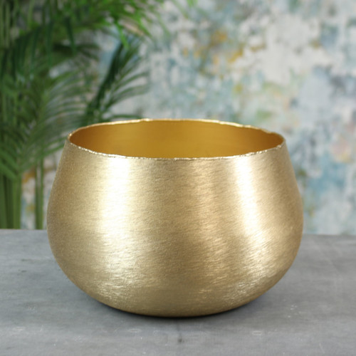 Hyde Park Brushed Gold Pot Cover (XL) Hyde Park Brushed Gold Pot Cover (XL)