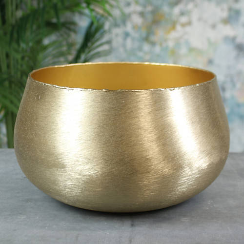 Hyde Park Brushed Gold Pot Cover (XXL) Hyde Park Brushed Gold Pot Cover (XXL)