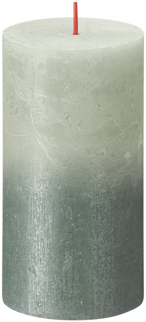 Bolsius Rustic Faded Foggy Green Oxid Blue Metallic Candle (130mm x 68mm) Bolsius Rustic Faded Foggy Green Oxid Blue Metallic Candle (130mm x 68mm)