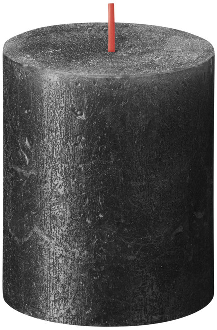Anthracite Bolsius Rustic Shimmer Metallic Candle (80 x 68mm) Anthracite Bolsius Rustic Shimmer Metallic Candle (80 x 68mm)