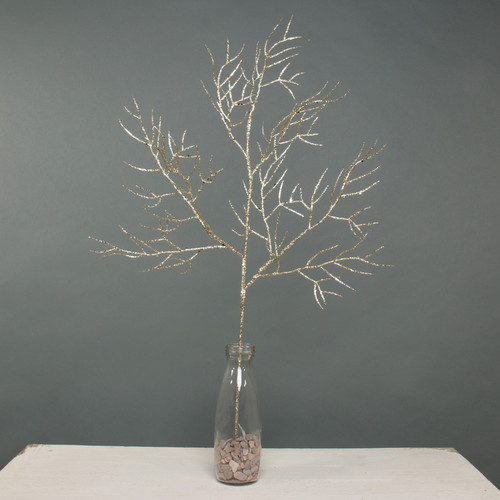 Gold Glitter Twig Stems Gold Glitter Twig Stems