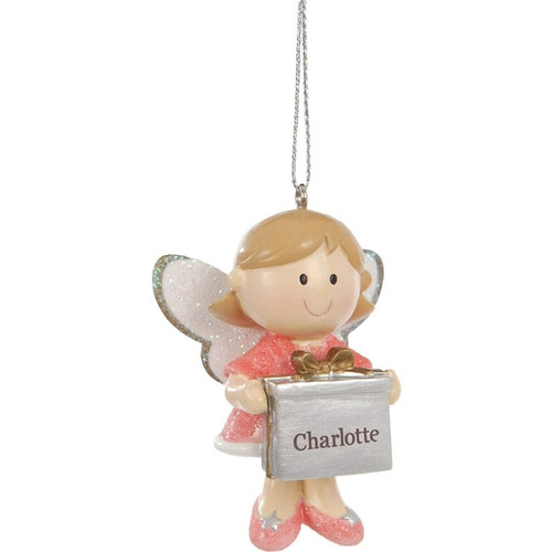 Pink Angel Blanks Christmas Decoration - Personalisable Pink Angel Blanks Christmas Decoration - Personalisable