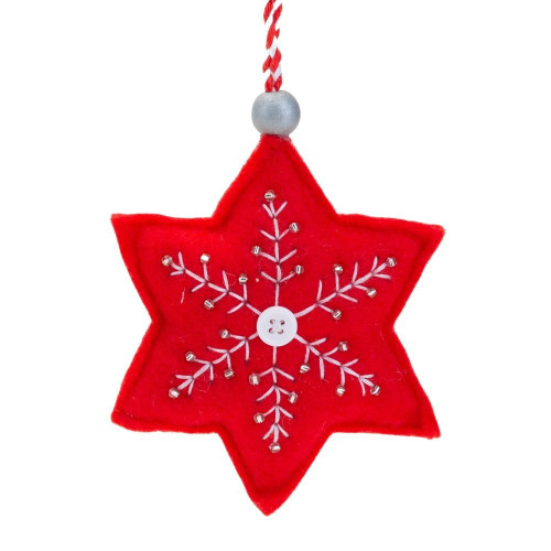 Fabric Star Decoration Fabric Star Decoration