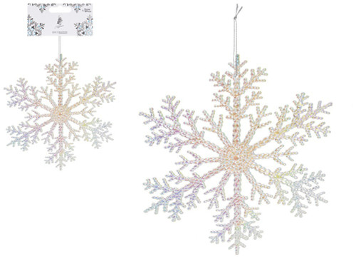 Iridiscent Acrylic Snowflake Iridiscent Acrylic Snowflake