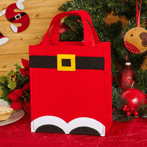 Santa Felt Gift Bag