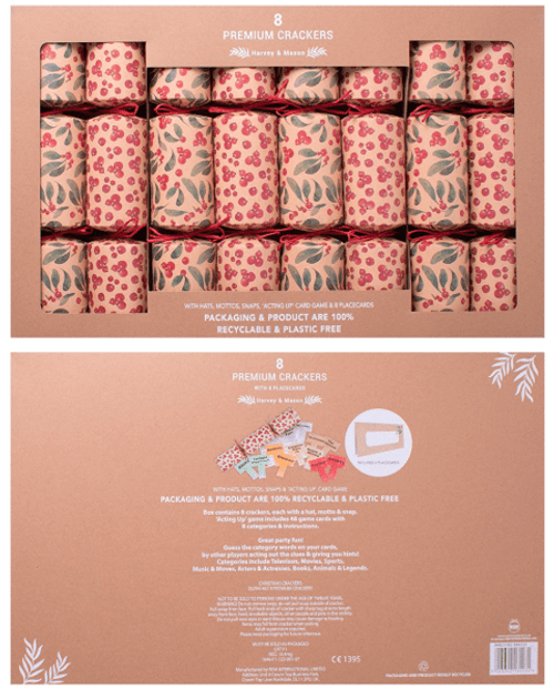 8 Premium Eco Berry Crackers 8 Premium Eco Berry Crackers