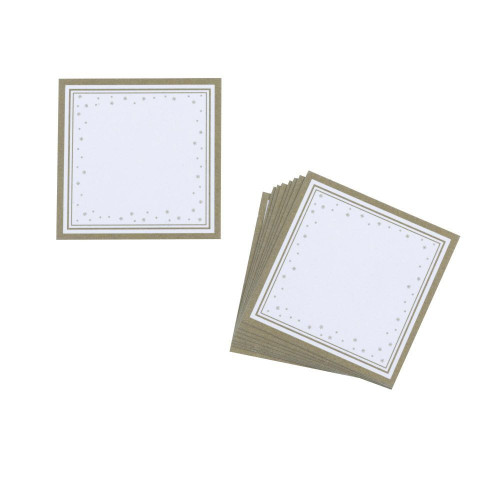 Winter Wonderland Square Place Cards