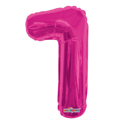 Hot Pink Number 1 Balloon 14inch Hot Pink Number 1 Balloon 14inch