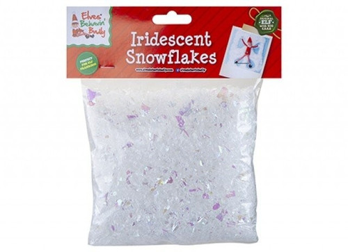 Elves Behavin Badly Iridescent Snowflakes