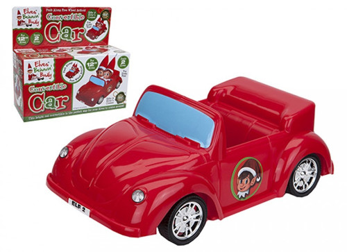 Elf Red Plastic Car Elf Red Plastic Car