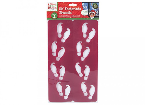 Elf Footprint Stencil (2pk) Elf Footprint Stencil (2pk)
