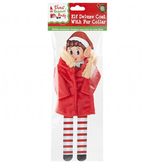 Elf Coat With Fur Collar Elf Coat With Fur Collar