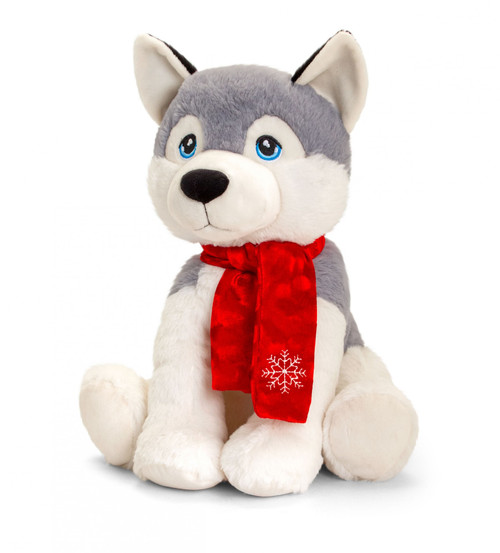 Keeleco Husky with Scarf (25cm) Keeleco Husky with Scarf (25cm)