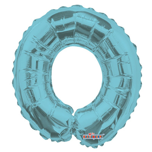 Light Blue Number 0 Balloon 14inch Light Blue Number 0 Balloon 14inch