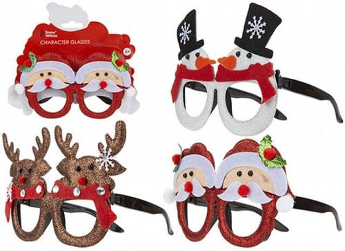 Character Christmas Glasses Character Christmas Glasses