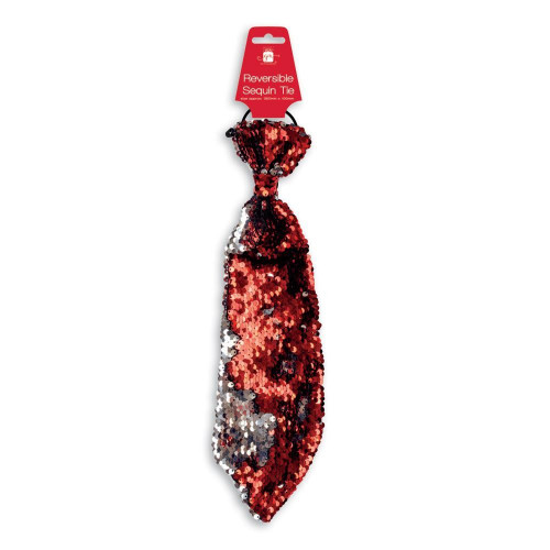 Reverse Sequin Long Tie Reverse Sequin Long Tie