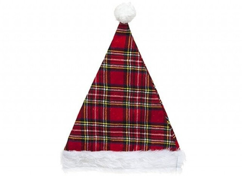 Tartan Christmas Hat Tartan Christmas Hat