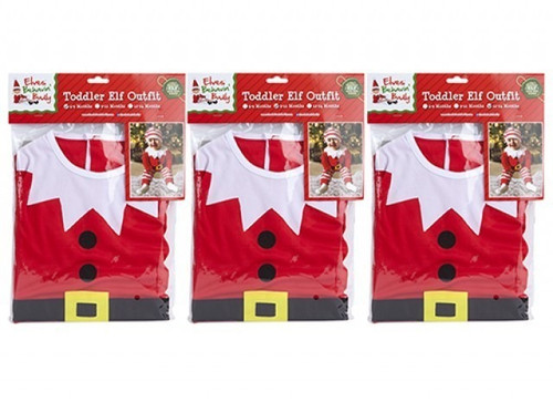 Elf Toddler Dress-Up Outfits (Assorted) Elf Toddler Dress-Up Outfits (Assorted)