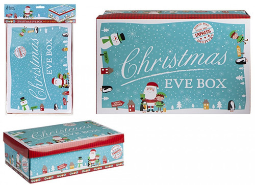 Small Blue Character Christmas Eve Box Small Blue Character Christmas Eve Box