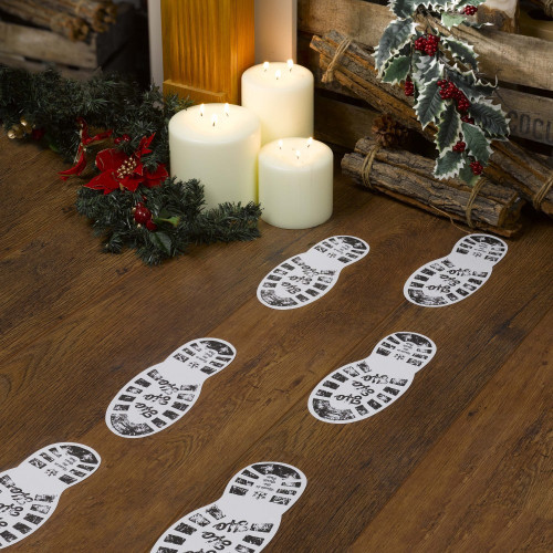 Santa's Boot Prints