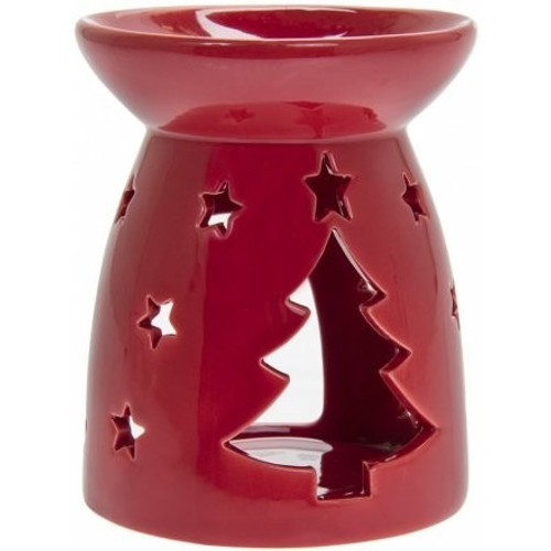 Red Christmas Tree Wax/Oil Burner Red Christmas Tree Wax/Oil Burner