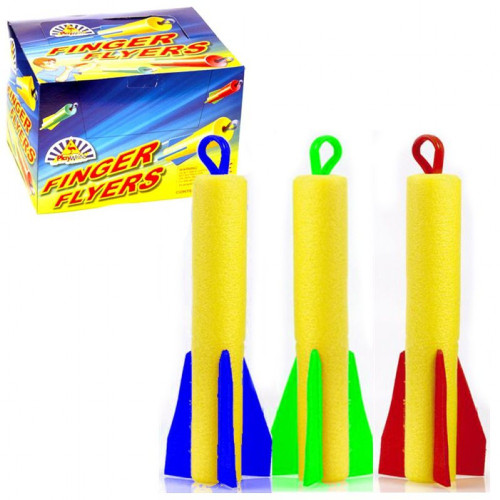 Finger Flyer Soft Foam Rocket