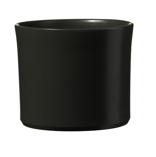 Miami Ceramic Pot Matte Anthracite (W20 X H17cm)