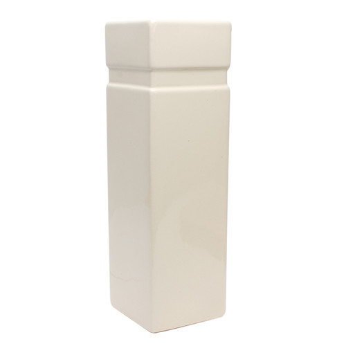 Ivory Occasions Ceramic Vase (30 x 9 x 9cm) Ivory Occasions Ceramic Vase (30 x 9 x 9cm)