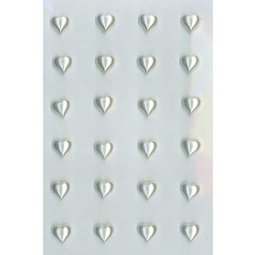 Ivory Heart Stickers Ivory Heart Stickers