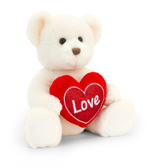 Cream Chester Bear with Heart (30cm) Cream Chester Bear with Heart (30cm)