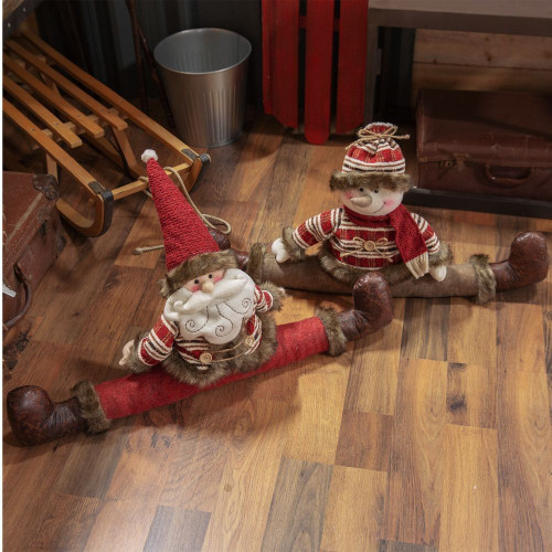 Santa & Snowman Door Stop Draught Excluders (Assorted) Santa & Snowman Door Stop Draught Excluders (Assorted)
