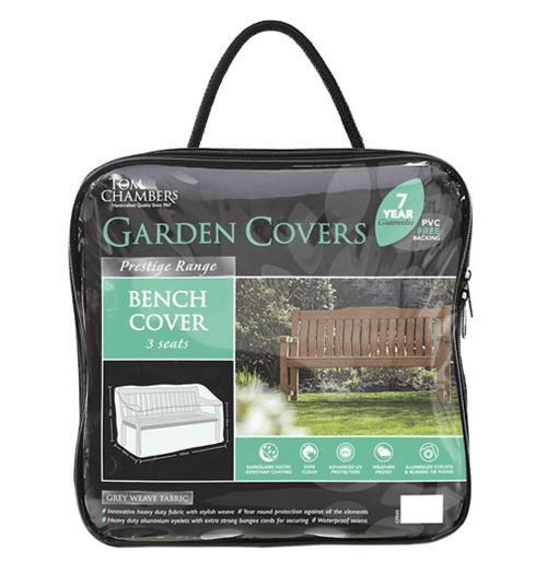 Tom Chambers 3 Seat Bench Cover- Grey Tom Chambers 3 Seat Bench Cover- Grey