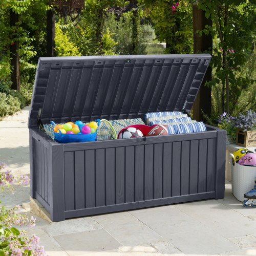 Keter Rockwood Storage Box 570L (Brown) Keter Rockwood Storage Box 570L (Brown)