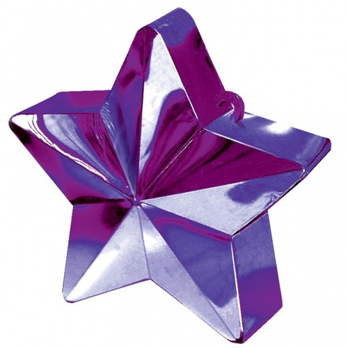 Purple Star Balloon Weight Purple Star Balloon Weight