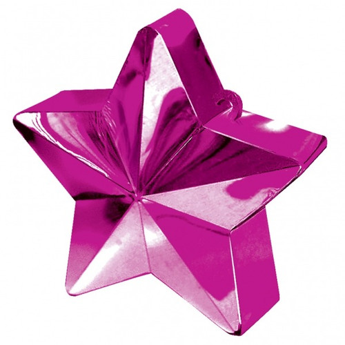 Hot Pink Star Balloon Weight Hot Pink Star Balloon Weight
