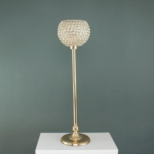  75cm Gold Globe Candle Holder