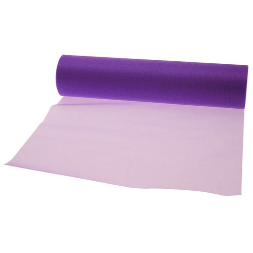 Purple Soft Organza Roll Purple Soft Organza Roll