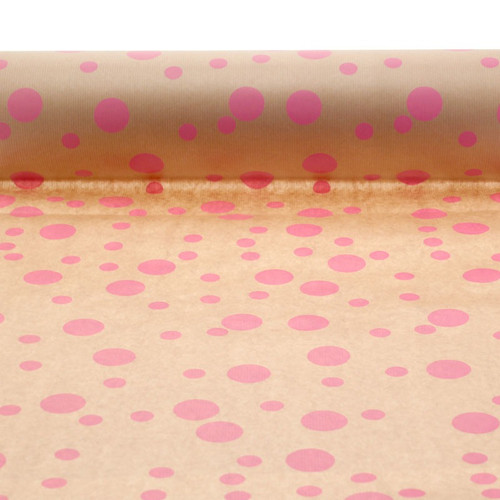 Multi Dots Kraft Paper in Cerise Multi Dots Kraft Paper in Cerise