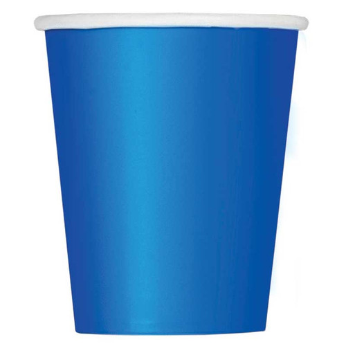 Royal Blue Paper Party Cups